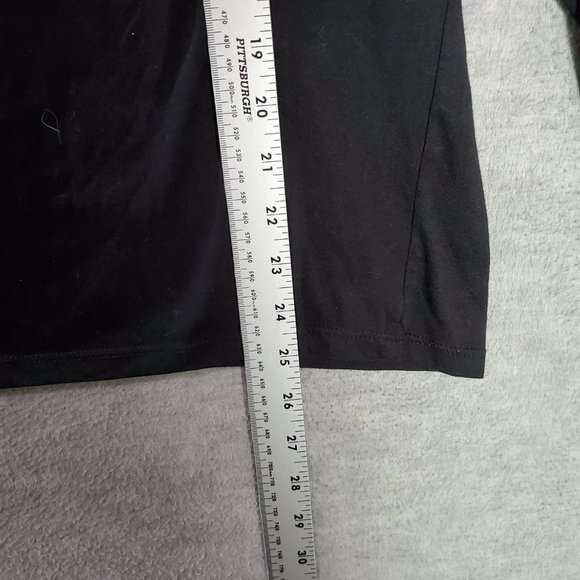 Lennon & McCartney Women‎ Shirt Medium Black Lucy In The Skey With Diamonds Tee - Picture 4 of 9